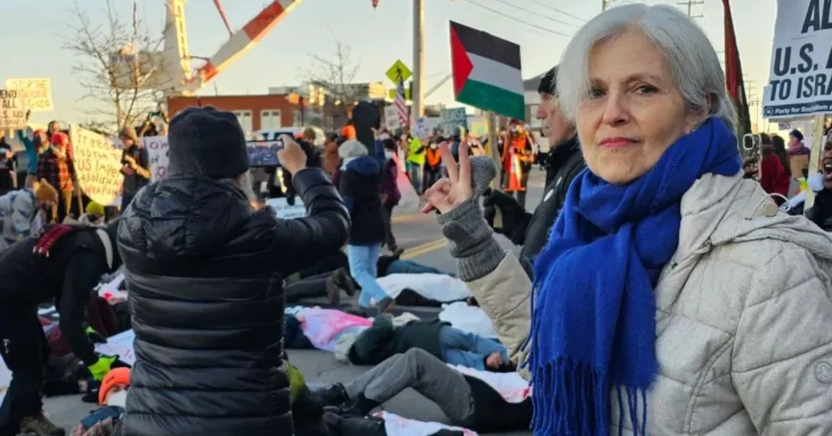 Jill Stein Arrested at Anti-War Protest