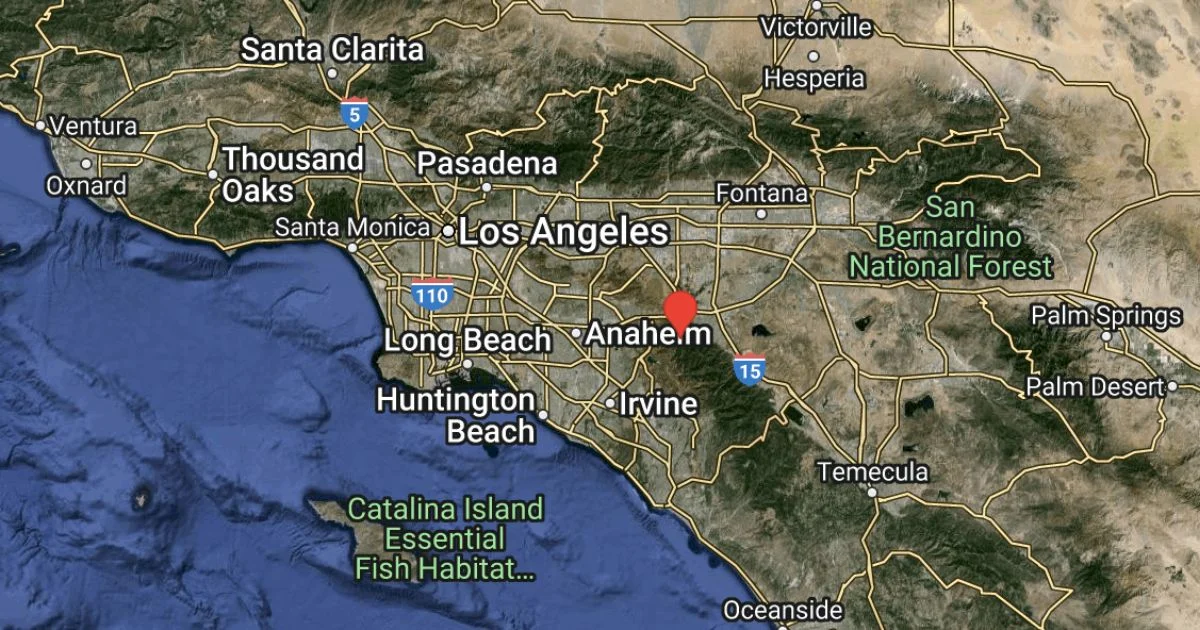 earthquake in california