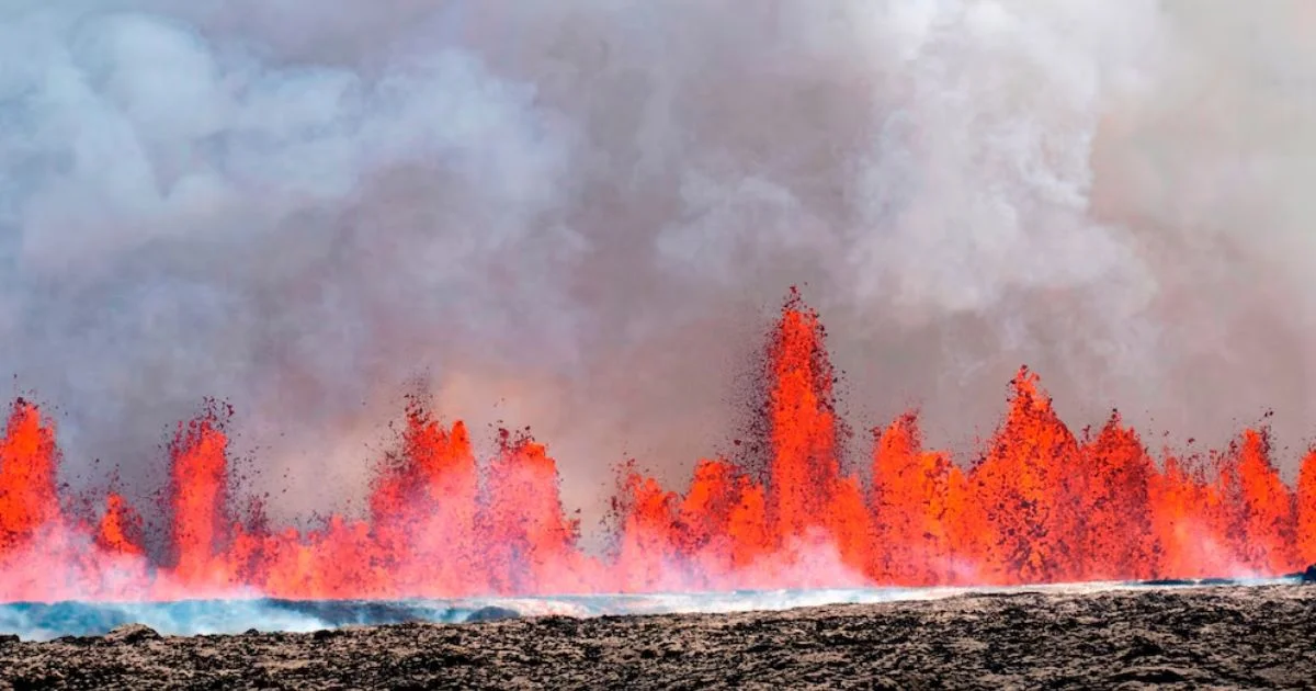 iceland volcano eruption