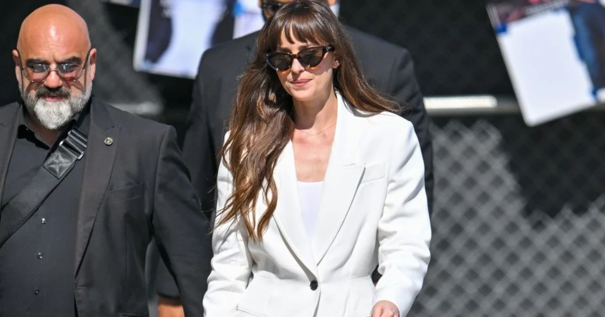 dakota johnson glastonbury