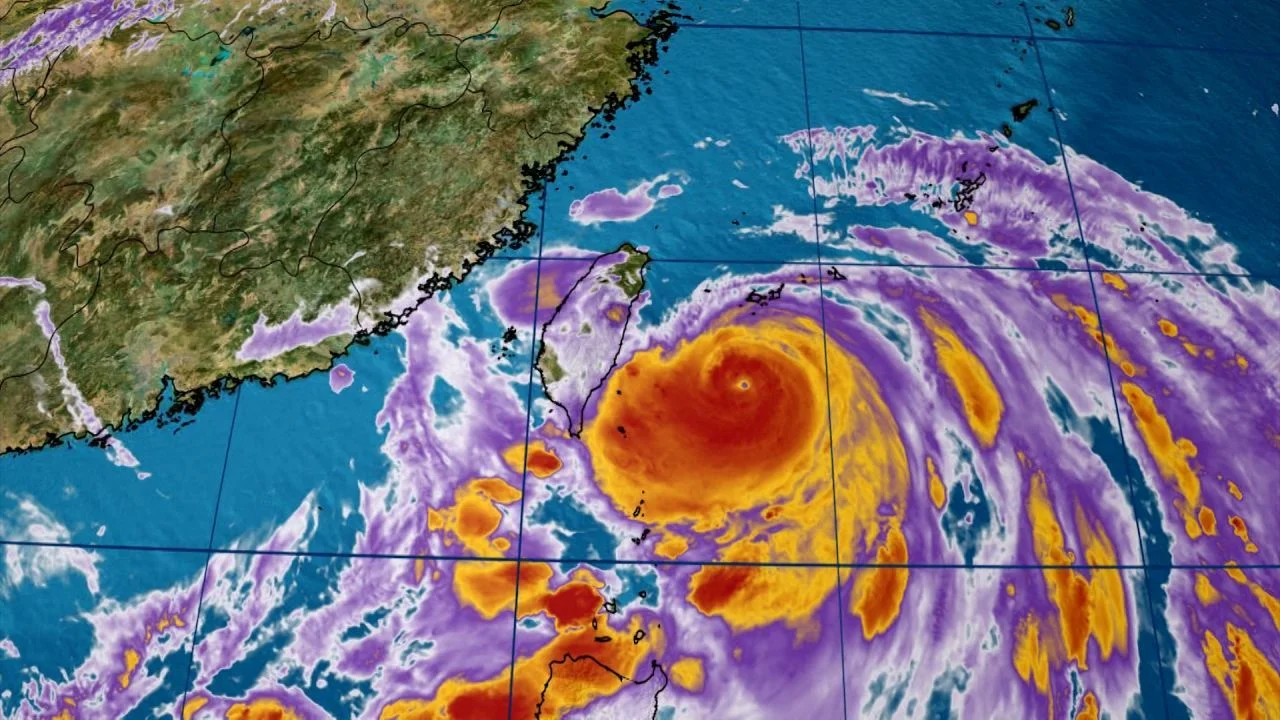 typhoon gaemi taiwan today