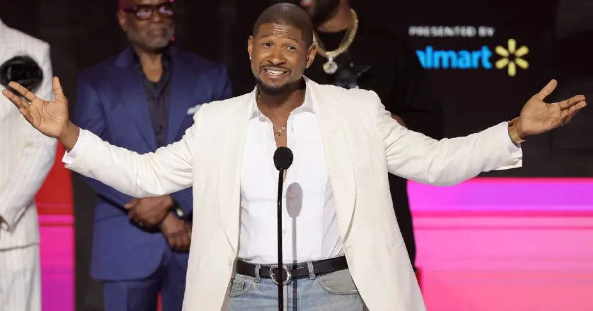 usher bet awards 2024 speech