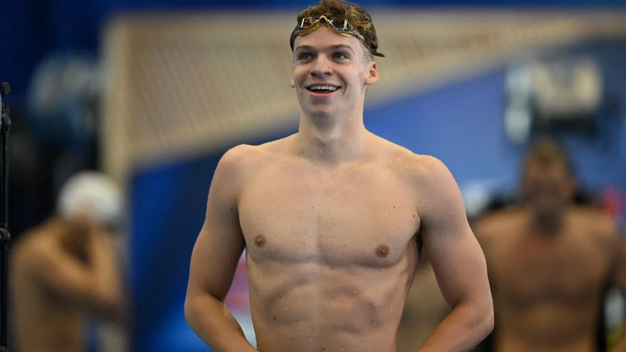 french swimmer leon marchand olympics