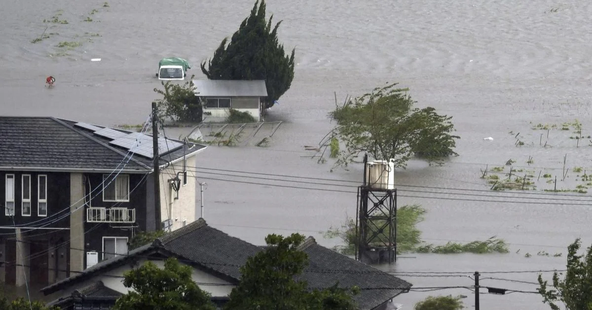 japan typhoon shanshan news