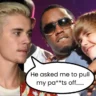 what did diddy do to justin bieber